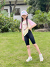 紅豆兒童鯊魚褲女童打底褲少女夏季五分褲防曬透氣排汗短褲 黑色 160 建議身高145-155cm 曬單實拍圖