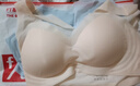 FitonTon2件裝涼感冰絲內(nèi)衣女無鋼圈無痕大碼背心運動夏季薄粉底液文胸罩 曬單實拍圖