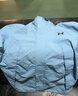 安德瑪（Under Armour）男子連帽立領(lǐng)防水三合一抓絨戶外運(yùn)動夾克外套沖鋒衣6001977 煙熏藍(lán)418 XL 曬單實(shí)拍圖