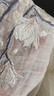 十三余小豆蔻兒[玉蘭瓶]夏季刺繡罩衫對(duì)襟衫吊帶闊腿褲漢元素套裝女 闊腿褲（含配飾） L 曬單實(shí)拍圖