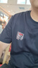 FILA 斐樂官方男子短袖T恤夏季簡約圓領商務休閑通勤短袖衫 曬單實拍圖
