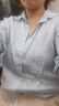 優(yōu)衣庫(kù)法國(guó)麻襯衫/長(zhǎng)袖男裝女裝襯衣亞麻26春夏新款482437 485656 482437/61水藍(lán)色 M 曬單實(shí)拍圖