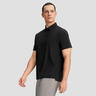 迪桑特（DESCENTE）TRAINING系列男士運動健身TOYOBO吸濕速干防曬短袖翻領POLO衫新品 BK-黑色 XL (180/100A) 曬單實拍圖