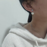 水云淼珍珠耳夾無耳洞女耳夾耳環(huán)女2026年新款夾式耳環(huán)免打孔劉亦菲同款 銀色珍珠吊墜耳夾【1對】 曬單實拍圖