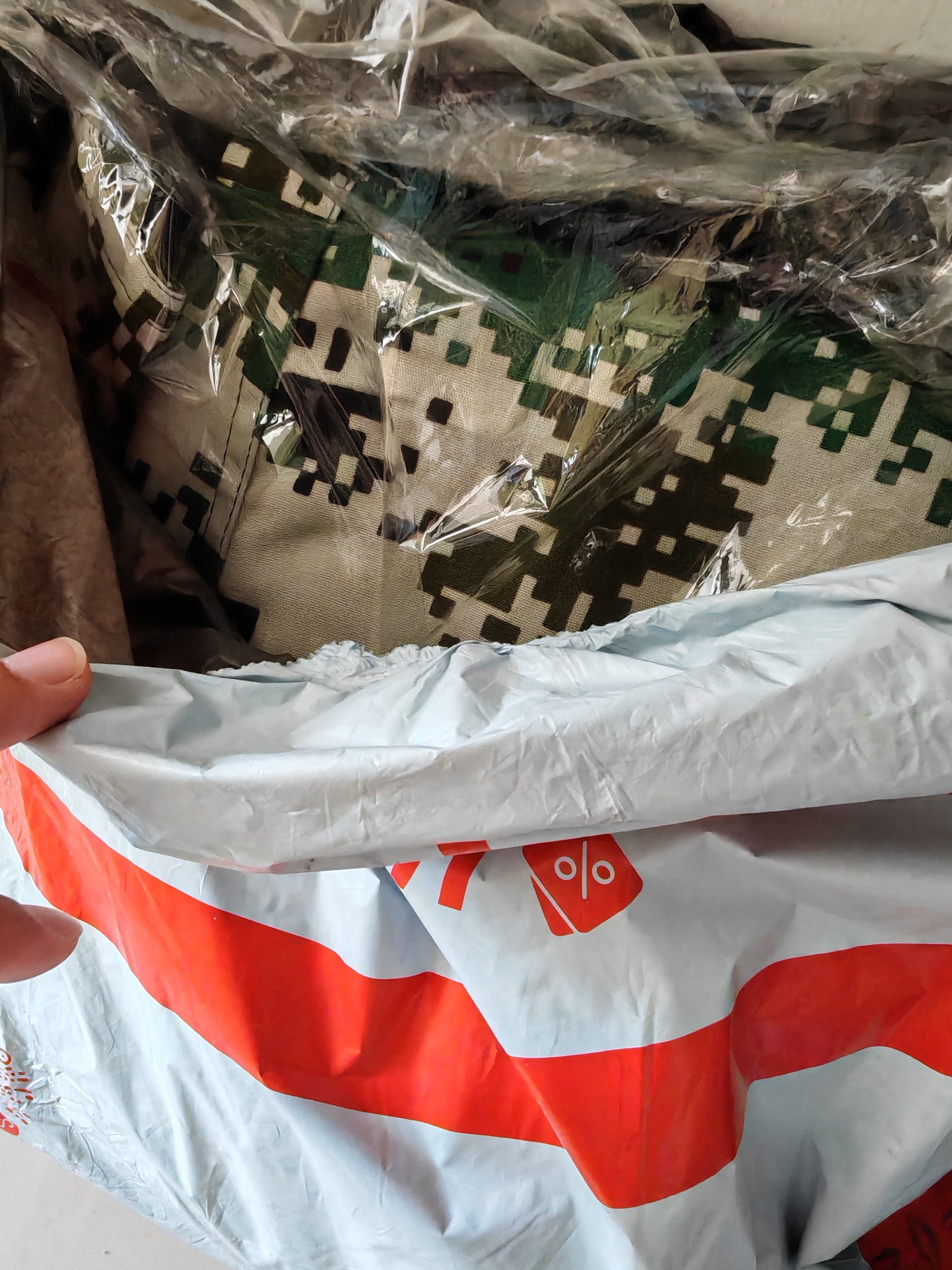 曦雁迷彩服套裝男夏季工作服戶外拓展訓練服裝高中大學生全套軍訓服 曬單實拍圖