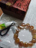 納悟 正宗西藏血絲羊角手串血珠冰種黃料羊角佛珠男士單圈文玩念珠 血絲款18mm（13顆） 曬單實(shí)拍圖