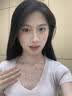 唯一（Winy）七夕情人節(jié)禮物一克拉莫桑石999足銀項(xiàng)鏈女款2026新款送女友老婆 曬單實(shí)拍圖
