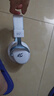 iKF V11 Pro2.0四模游戲耳機頭戴式無線電競屏顯2.4G藍牙FPS專用7.1聲場三角洲驅(qū)動聽聲辨位  白藍色 曬單實拍圖