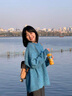 千絲雅假發(fā)套女真發(fā)自然全頭套全真人發(fā)長(zhǎng)發(fā)波波頭新款隱形蕾絲劉海發(fā)套 摩卡棕 中發(fā) 新款【遞針大頭皮】30cm 曬單實(shí)拍圖