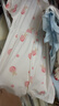夏季嬰兒衣服純棉短袖連體衣女男寶寶哈衣爬爬服0-2歲嬰幼兒服飾 紫色花朵 80cm 曬單實拍圖