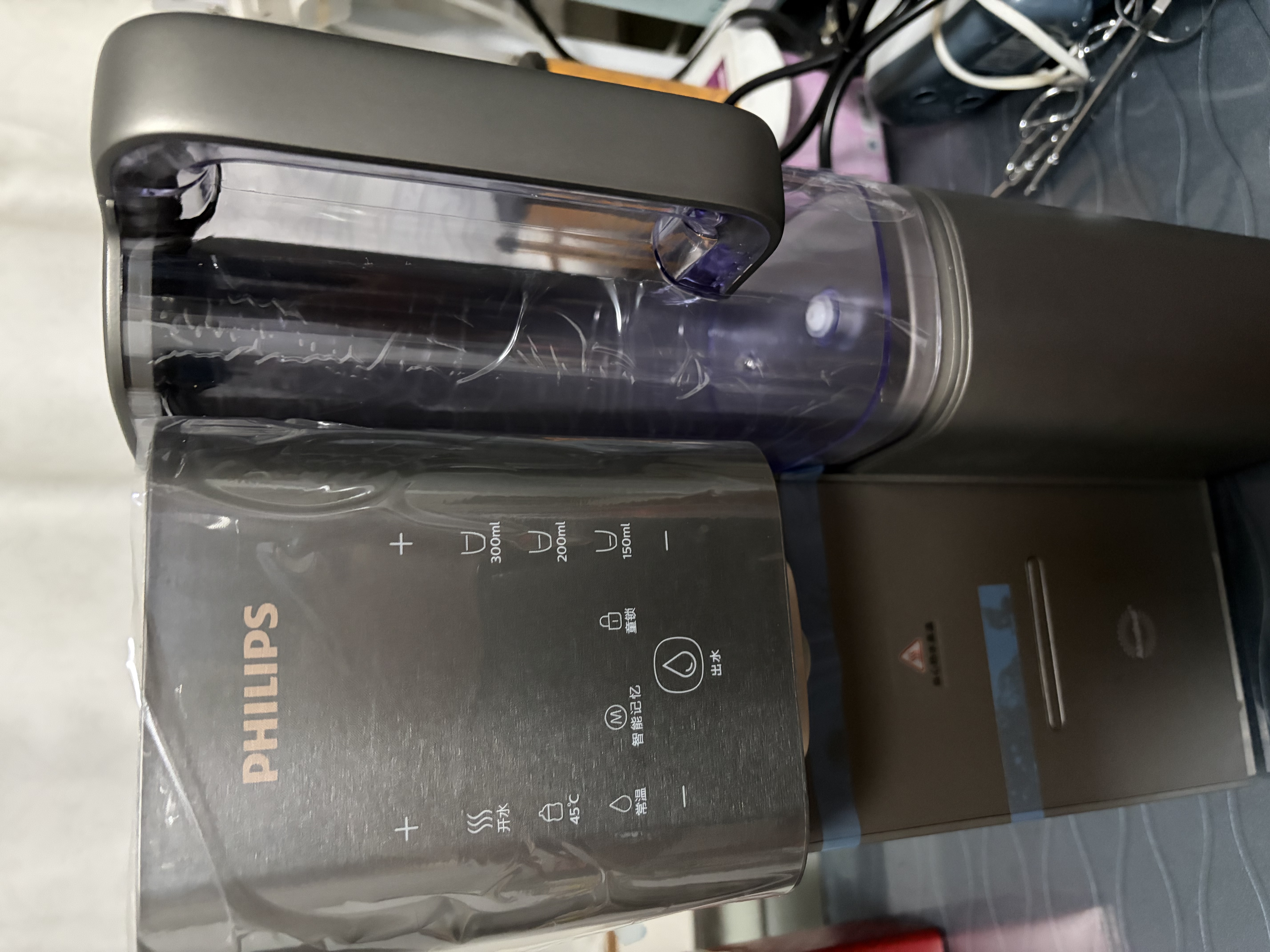 飛利浦（PHILIPS）凈水器家用 母嬰泡奶加熱直飲一體機反滲透凈飲水機 免安裝即熱式富鍶礦化水泡茶 強效濾除有害物 【暮云灰】ADD8638/93兩芯裝 6L 升級質感漆面 礦泉級水質 曬單實拍圖