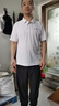 斯凱奇（Skechers）七夕情人節禮物polo衫男士防紫外線短袖涼感通勤休閑t恤P226M114 曬單實拍圖
