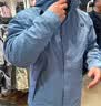 安德瑪（UNDERARMOUR）男子防水三合一戶外運動夾克外套沖鋒衣6001977 煙熏藍418 2XL 曬單實拍圖