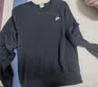 耐克(NIKE)男春秋圓領衛衣 休閑運動 時尚簡約FN3889-010黑 XL 曬單實拍圖