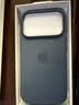 Apple/蘋果 iPhone 17 Pro科技織物手機(jī)殼-藍(lán)色 磁吸保護(hù)殼蘋果手機(jī)殼全包旗艦店原裝 曬單實(shí)拍圖