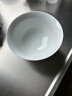景德鎮官方陶瓷碗高溫白瓷餐盤家用套裝飯碗泡面碗盤子碗筷餐具喬遷禮物 【經典純白】月白-6英寸面碗*2 曬單實拍圖