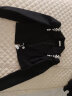 AUI黑色短款西装外套裙套装女2023年春季新款女士外套职业修身西服女 黑色 M 晒单实拍图