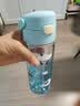 膳魔師（THERMOS）兒童水杯tritan直飲杯男6-12歲上學專用夏季塑料水壺600ml藍 曬單實拍圖