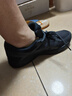 亞瑟士ASICS網面跑鞋百搭男鞋緩震運動鞋透氣跑步鞋 GEL-CONTEND 4 黑色/黑色 42 曬單實拍圖