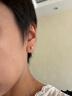 I Do鉑金PT950耳釘經典六爪30分50分一對耳飾培育鉆情人節禮物男女款 30分鉆一對 曬單實拍圖