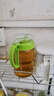 茶花 玻璃油壺儲油罐 食用香油醬醋料酒瓶 大容量550ml 油壺+油刷套裝 曬單實拍圖