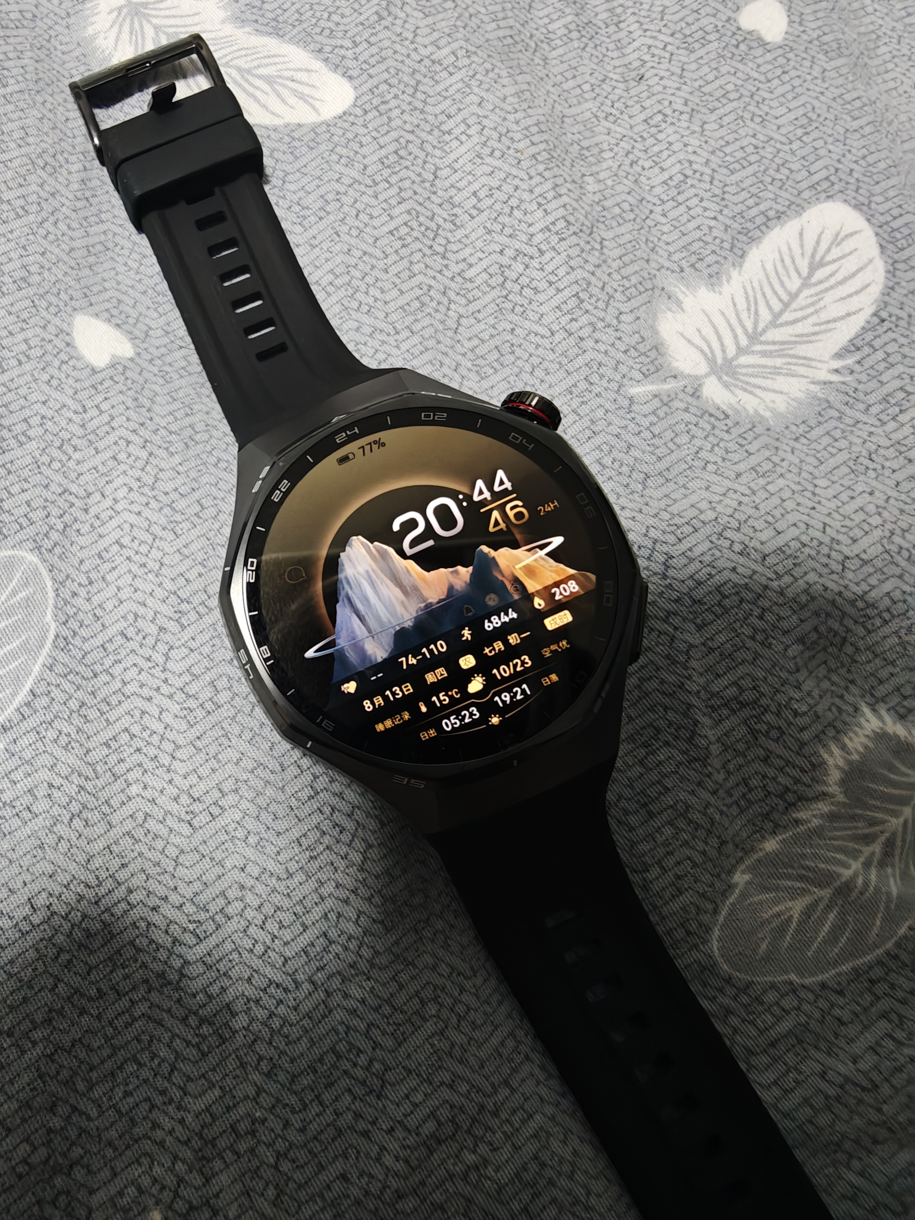 華為WATCH GT6 Pro【咨詢享優惠】智能ECG手表 心臟健康研究 21天超長續航藍寶石玻璃&鈦合金 AX21A 46mm曜石黑（黑色氟橡膠表帶） 曬單實拍圖