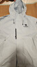 駱駝（CAMEL）【迪麗熱巴同款】凱甲ICON沖鋒衣女三合一羽絨服登山服 遠山藍，男款女生拍小1尺碼，A35CAFO193 抓絨內(nèi)膽 M 曬單實拍圖