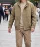 皮爾卡丹（pierre cardin）男裝夾克外套秋冬新款立領時尚百搭加棉加厚二棉工裝夾克潮春秋裝 不加棉卡其色 春秋款 2XL 建議150-170斤 曬單實拍圖