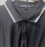 GXG男裝醋酸涼感刺繡polo衫男商務(wù)休閑 黑色 180/XL 曬單實(shí)拍圖