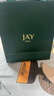 Jay霧藍色耳環輕奢耳釘女小眾港風復古耳飾新款耳夾送女友七夕禮物 【品牌禮盒】耳釘款（京倉/就近發貨） 曬單實拍圖