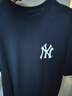 MLB短袖男女情侶同款T恤休閑運動純色圓領短t26新3ATSB0163-50BKS-M 曬單實拍圖