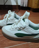 彪馬（PUMA）面包鞋經(jīng)典復(fù)古休閑板鞋男女款運(yùn)動(dòng)小白鞋PARK397262 白色-深綠色-雪白色-02 41 曬單實(shí)拍圖