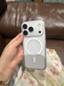 藍(lán)妮子適用 蘋果17手機(jī)殼 iPhone17promax手機(jī)殼 蘋果16pro/max磁吸充電透明14pro保護(hù)套13/12男女同款 硬殼-【透白】冰霧磨砂磁吸*自帶鏡頭膜 蘋果17Pro 曬單實(shí)拍圖
