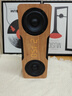 國立M8C木質超重低音炮藍牙音箱大功率家用電腦桌面音響帶時鐘可插卡U盤收音機 淺原木色 曬單實拍圖
