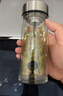 希諾雙層玻璃杯男家用辦公泡茶杯子車載過濾水杯七夕節日禮物XN-6701 曬單實拍圖