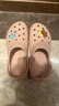 卡駱馳（CROCS）白鹿同款經典云朵洞洞鞋時尚百搭女鞋花園鞋|206750 骨白色-2Y2(含智必星) 38 (240mm) 曬單實拍圖