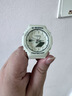 卡西歐（CASIO）G-SHOCK Green Accent colours系列戶外防水防震女士手表七夕禮物 GMA-S2100GA-7APR 曬單實拍圖