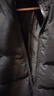 真維斯（Jeanswest）情侶款面包服男女連帽棉服冬季保暖棉襖外套2026新款加厚百搭棉衣 黑色 純色 3XL 曬單實拍圖