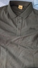 JEEP吉普短袖T恤男士夏季polo衫潮流休閑寬松涼感衣服男裝軍綠2XL 曬單實拍圖