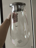 富光玻璃杯帶把家用冷水壺耐熱 2L大容量涼水壺玻璃耐冷水壺 曬單實拍圖
