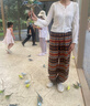 百家好（Basic House）百家好冰絲針織防曬開衫女春季輕薄吊帶外搭披肩外套 白色 均碼 曬單實拍圖