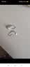 Lnieer999足銀拉絲水滴耳環(huán)女小眾設(shè)計(jì)高級感獨(dú)特耳釘耳鉤2026新款耳飾 拉絲水滴耳環(huán)【999銀】 曬單實(shí)拍圖