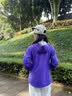 Rapido【鐘楚曦同款】新品睿必度26早秋男女情侶DERMIZAX防水沖鋒衣夾克 女款-紫色 S 曬單實拍圖