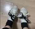 adidas「冰淇淋T頭鞋」VS JOG 2.0薄底運(yùn)動(dòng)鞋男女阿迪達(dá)斯輕運(yùn)動(dòng) 乳白色/金屬銀/亮白 (推薦女生選小半碼)   39 曬單實(shí)拍圖