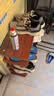 爾思家鞋架家用門口新款2026鞋架子多層結(jié)實(shí)家用鞋柜分層架入戶門鞋柜 【胡桃色-方形】5層-高66cm【進(jìn)口實(shí)木腿|穩(wěn)固加強(qiáng)】 曬單實(shí)拍圖