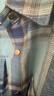 moussy 【趙昭儀同款】女裝新品美式格紋LOGO襯衫028JSX30-1052 110藍色 均碼 曬單實拍圖