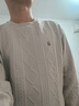 杰克·瓊斯（JACK&JONES）【七夕情人節(jié)禮物】秋季寬松肌理百搭長袖衛(wèi)衣男潮流套頭打底衫 月光灰A00 XL 185 曬單實拍圖