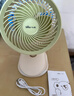 小熊（Bear）無線充電小風扇電風扇桌面小電扇廚房電風扇小型臺扇 辦公宿舍床頭車載用多功能壁掛式迷你臺夾扇 曬單實拍圖