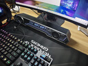 漫步者花再Halo PixelBar深淵字幕歌詞音響電腦桌面游戲音箱 藍牙長條有線音箱RGB燈效 破界黑 曬單實拍圖