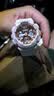 卡西歐（CASIO）電子手表雙顯防震運動手表GMA-S120MF系列7A2送女生禮物感 GMA-S120MF-7A2 43mm 曬單實拍圖